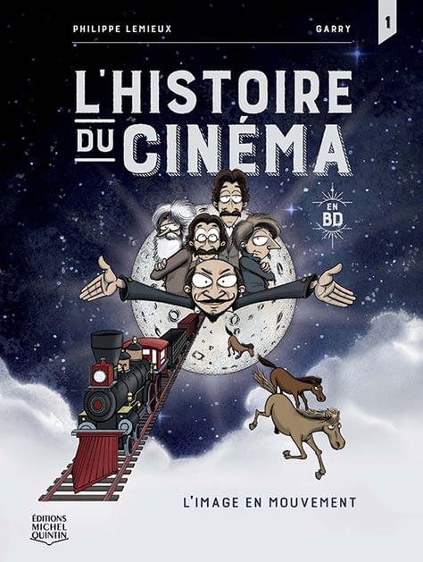 BD L'histoire du cinéma de Philippe Lemieux